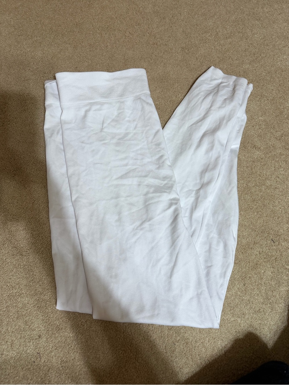 Sofra Plus Size Women’s White Leggings